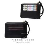 Pierre Loues® Γυναικείο πορτοφόλι 0,12LT PL19-78 Μαύρο - Image 10