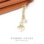Pierre Loues® Γυναικείο πορτοφόλι 0,5LT PL805-56-1 Καφέ - Image 2