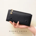 Pierre Loues® Γυναικείο πορτοφόλι 0,5LT PL805-56-1 Μαύρο - Image 3