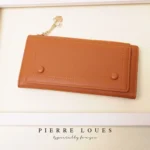 Pierre Loues® Γυναικείο πορτοφόλι 0,5LT PL805-56-1 Καφέ - Image 11