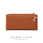 Pierre Loues® Γυναικείο πορτοφόλι 0,5LT PL805-56-1 Καφέ - Image 6