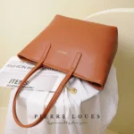 Pierre Loues® Τσάντα Τσάντα Ώμου Shopper 14LT 914-62 Καφέ - Image 10