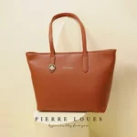 Pierre Loues® Τσάντα Τσάντα Ώμου Shopper 14LT 914-62 Καφέ - Image 11