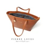 Pierre Loues® Τσάντα Τσάντα Ώμου Shopper 14LT 914-62 Καφέ - Image 4