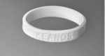 Keanos® White Rubber ring - Image 2