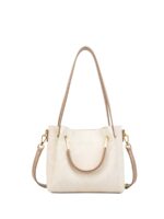 Jacoponnus® Γυναικεία Τσάντα ώμου / χειρός 4,0LT 9A101 (Khaki & Beige)