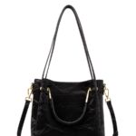 Jacoponnus® Γυναικεία Τσάντα ώμου / χειρός 4,0LT 9A101 (Icy Black)