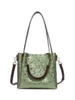 Jacoponnus® Γυναικεία Τσάντα ώμου / χειρός 4,0LT 9A101 (Green Jacquard)