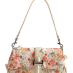 Jacoponnus® Γυναικεία Τσάντα ώμου / χειρός 2,2LT D323 (Pink Flower)