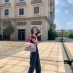 Jacoponnus® Γυναικεία Τσάντα ώμου / χειρός 6,0LT E344 (Brown Grid) - Image 12