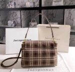 Jacoponnus® Γυναικεία Τσάντα ώμου / χειρός 6,0LT E344 (Brown Grid) - Image 18