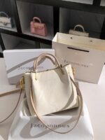 Jacoponnus® Γυναικεία Τσάντα ώμου / χειρός 4,0LT 9A101 (Khaki & Beige) - Image 2