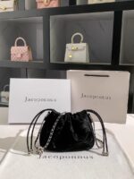 Jacoponnus® Γυναικεία Τσάντα ώμου / χειρός 1,8LT 9A345 (Ice black) - Image 3