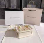 Jacoponnus® Γυναικεία Τσάντα / ώμου χειρός 2,2LT 932 (Beige with pink Lace Floral) - Image 10