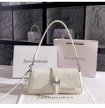 Jacoponnus® Γυναικεία Τσάντα ώμου / χειρός 2,2LT D323 (Aligator White) - Image 3