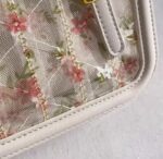 Jacoponnus® Γυναικεία Τσάντα / ώμου χειρός 2,2LT 932 (Beige with pink Lace Floral) - Image 11