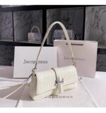 Jacoponnus® Γυναικεία Τσάντα ώμου / χειρός 2,2LT D323 (Aligator White) - Image 6