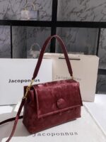 Jacoponnus® Γυναικεία Τσάντα ώμου / χειρός 6,0LT E344 (Wine Red) - Image 4