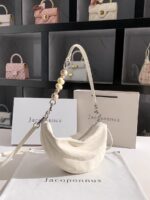 Jacoponnus® Γυναικεία Τσάντα ώμου / χειρός 2,7LT 9A328 (Ice Biege) - Image 4