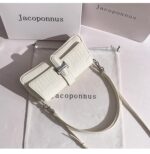 Jacoponnus® Γυναικεία Τσάντα ώμου / χειρός 2,2LT D323 (Aligator White) - Image 11
