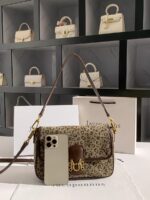 Jacoponnus® Γυναικεία Τσάντα ώμου / χειρός 3,6LT 9A498 (Leopard Green) - Image 5