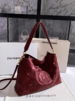 Jacoponnus® Γυναικεία Τσάντα ώμου / χειρός 12,5LT 9A168 (Wine Red) - Image 4