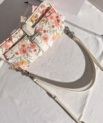 Jacoponnus® Γυναικεία Τσάντα ώμου / χειρός 2,2LT D323 (Pink Flower) - Image 3