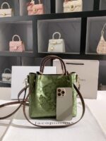 Jacoponnus® Γυναικεία Τσάντα ώμου / χειρός 4,0LT 9A101 (Green Jacquard) - Image 5