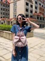 Jacoponnus® Γυναικείο Σακίδιο πλάτης / χειρός 4,4LT D335 (Lilac Pink) - Image 4