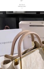 Jacoponnus® Γυναικεία Τσάντα ώμου / χειρός 4,0LT 9A101 (Khaki & Beige) - Image 6