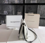 Jacoponnus® Γυναικεία Τσάντα ώμου / χειρός 8,8LT 9A018 (Striped Wolf black and white Wool) - Image 6