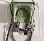 Jacoponnus® Γυναικεία Τσάντα ώμου / χειρός 4,0LT 9A101 (Green Jacquard) - Image 7