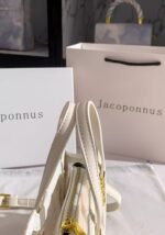 Jacoponnus® Γυναικεία Τσάντα / ώμου χειρός 2,2LT 932 (Beige with pink Lace Floral) - Image 5