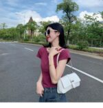 Jacoponnus® Γυναικεία Τσάντα ώμου / χειρός 2,2LT D323 (Aligator White) - Image 5