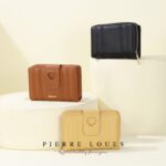 Pierre Loues® Γυναικείο Πορτοφόλι 0,4LT A828-37 Μαύρο - Image 5