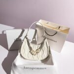 Jacoponnus® Γυναικεία Τσάντα ώμου / χειρός 2,5LT 8002 (White & Pearl) - Image 2