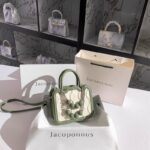 Jacoponnus® Γυναικεία Τσάντα ώμου / χειρός 2,2LT 10012 (Beige & Green Beads) - Image 2