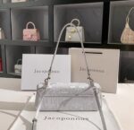 Jacoponnus® Γυναικεία Τσάντα ώμου / χειρός 2,2LT 2H44 (Green Silver Butterfly) - Image 11