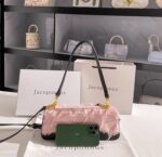 Jacoponnus® Γυναικεία Τσάντα ώμου / χειρός 2,6LT 2H26 2H26 (Tassel pink with black) - Image 9