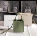 Jacoponnus® Γυναικεία Τσάντα ώμου / χειρός 2,6LT 319 (Green White with Beads) - Image 12