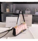 Jacoponnus® Γυναικεία Τσάντα ώμου / χειρός 2,6LT 2H26 2H26 (Tassel pink with black) - Image 10