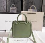 Jacoponnus® Γυναικεία Τσάντα ώμου / χειρός 2,2LT 10012 (Beige & Green Beads) - Image 13