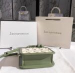 Jacoponnus® Γυναικεία Τσάντα ώμου / χειρός 2,2LT 10012 (Beige & Green Beads) - Image 14