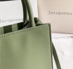 Jacoponnus® Γυναικεία Τσάντα ώμου / χειρός 2,6LT 319 (Green White with Beads) - Image 15