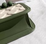 Jacoponnus® Γυναικεία Τσάντα ώμου / χειρός 2,2LT 10012 (Beige & Green Beads) - Image 16