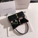 Jacoponnus® Γυναικεία Τσάντα ώμου / χειρός 2,6LT 2H26 2H26 (Tassel pink with black) - Image 4