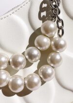 Jacoponnus® Γυναικεία Τσάντα ώμου / χειρός 2,5LT 8002 (White & Pearl) - Image 5