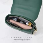 Pierre Loues® Γυναικεία Τσάντα Χιαστί / χειρός 2,4LT 514-55 Μαύρο - Image 6