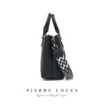 Pierre Loues® Γυναικεία Τσάντα Χιαστί 782-21-Α10 Μαύρη - Image 7