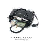 Pierre Loues® Γυναικεία Τσάντα Χιαστί 782-21-Α10 Μαύρη - Image 10